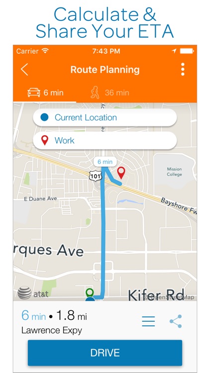 AT&T Navigator: GPS Maps, Navigation & Traffic