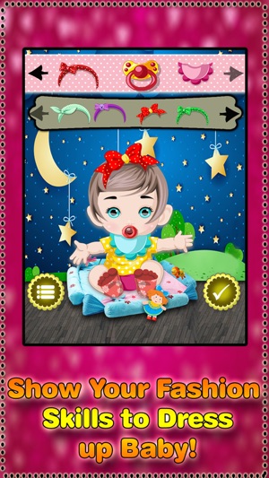 My cute baby dress up game - new dress up style for girls an(圖3)-速報App