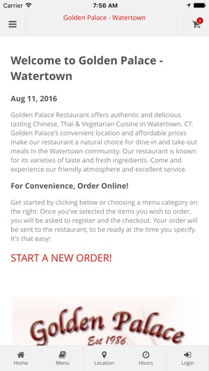 Golden Palace - Watertown Online Ordering(圖1)-速報App