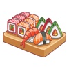 Sushi Stickers for iMessage #3