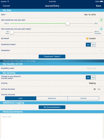 Prostate Cancer Manager screenshot 2