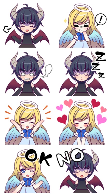 Love Anime Stickers