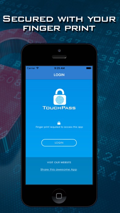 TouchPass: Password Managerのおすすめ画像2
