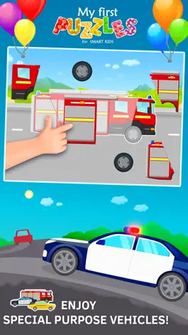 Game screenshot Premium Vehicles Puzzles for Kids and Toddlers apk