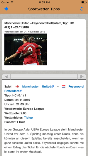 Sportwetten Tipps der Wettbasis(圖4)-速報App