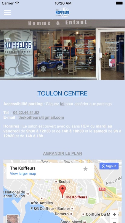 THE KOIFFEURS homme & enfant