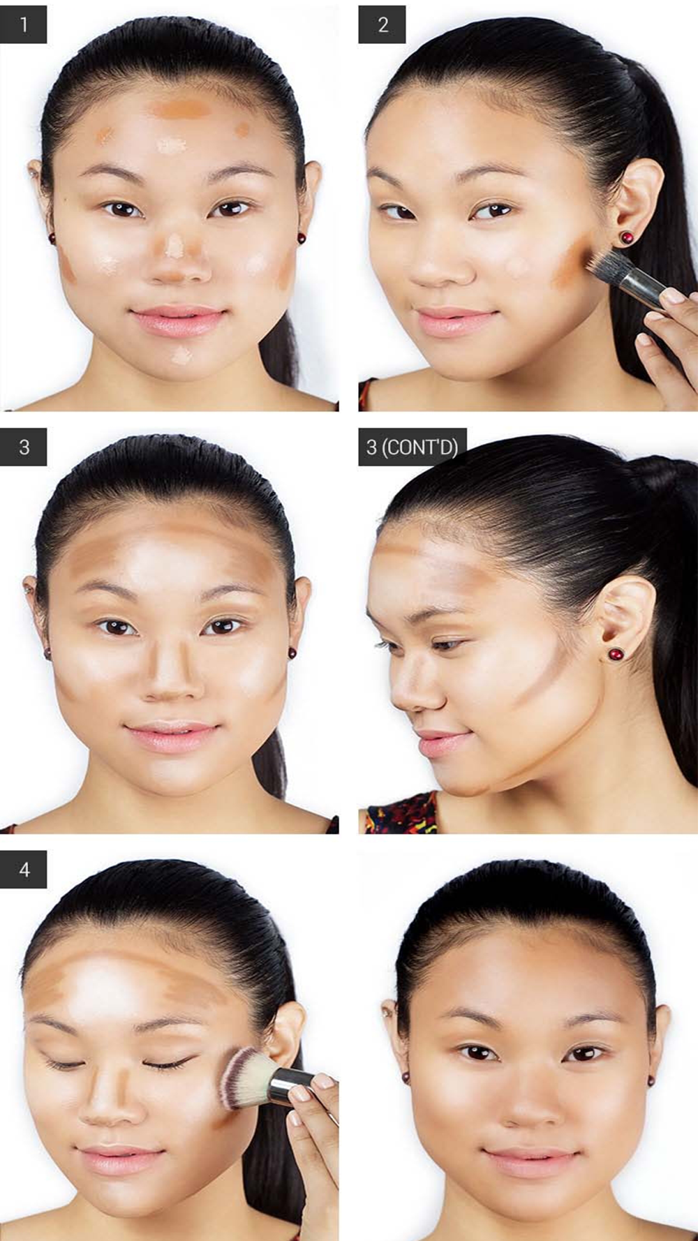 Contour Makeup Contouring Guidelines - Makeup Guidelines Contour Makeup Contouring Guidelines - Makeup Guidelines
