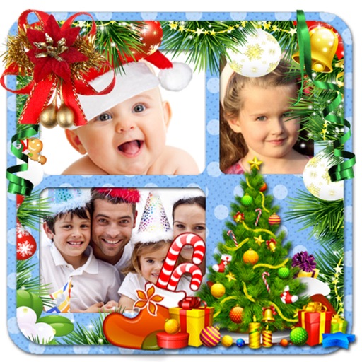 Santa Photo Collage iOS App