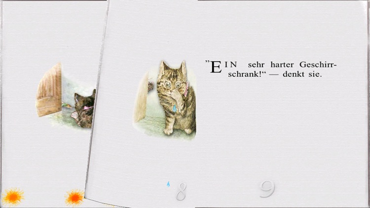The Story of Miss Moppet in German LITE