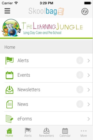 The Learning Jungle - Skoolbag screenshot 2