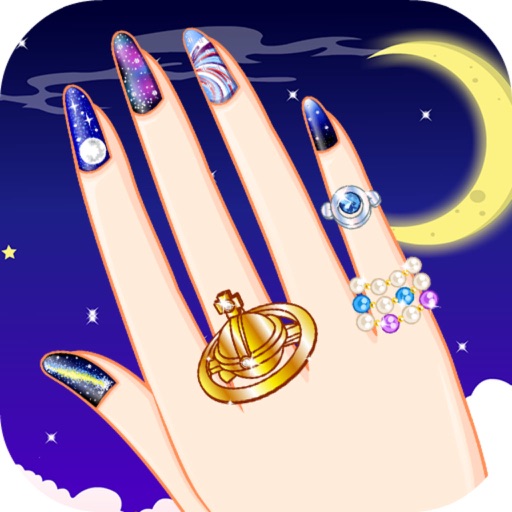 Galaxy Nail Art Designs1 Icon