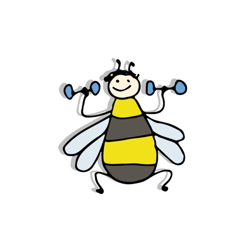 Funny Bee Stickers icon