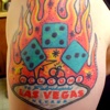 Vegas Tattoo Designs HD - Las Vegas Style Tattoos