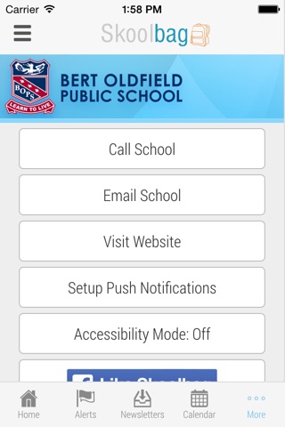 Bert Oldfield Public School - Skoolbag screenshot 4