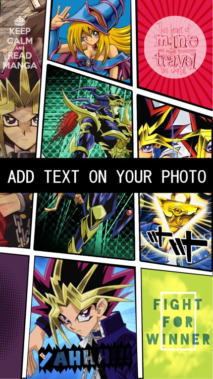 Fonts Shape Manga Wallpapers Pro “For Yu-Gi-Oh! ”