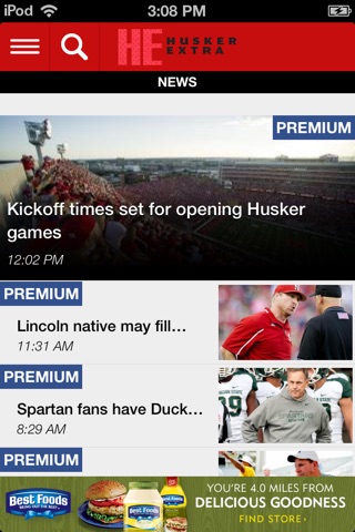 Husker Extra screenshot 2