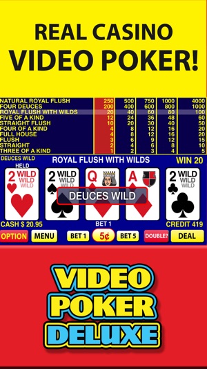 Video Poker Deluxe Casino