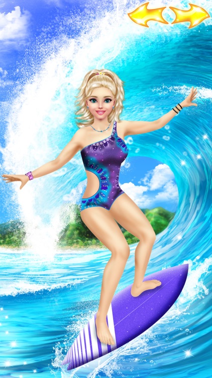 Surfer Girl Makeover - Makeup & Dress Up Kids Game screenshot-4