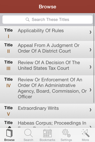 Federal Rules of Appellate screenshot 2