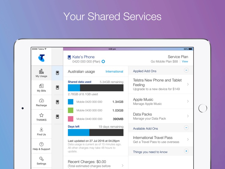 Telstra 24x7 for iPad screenshot-3