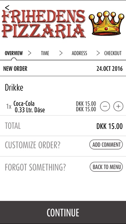 Frihedens pizza - Hvidovre