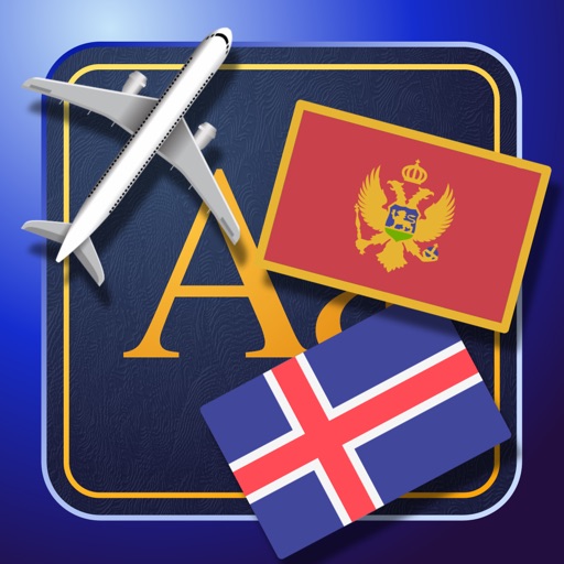 Trav Icelandic-Montenegrin Dictionary-Phrasebook icon