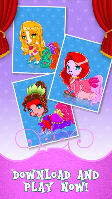 プリンセスペットは女の子のためのゲームをド... screenshot1