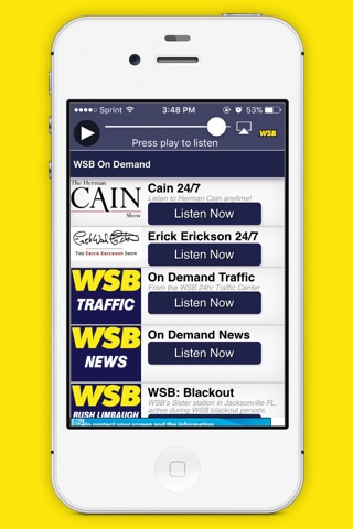 95.5 WSB screenshot 4