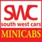 Book your London minicab directly with South West Cars mobile app