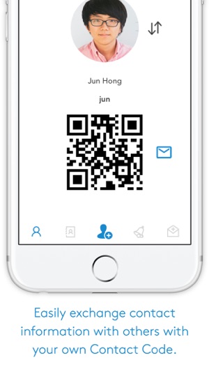 Contact - Exchange contact information with a scan(圖1)-速報App