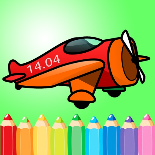 Airplane Coloring Pages Aircraft Coloring Book Icon