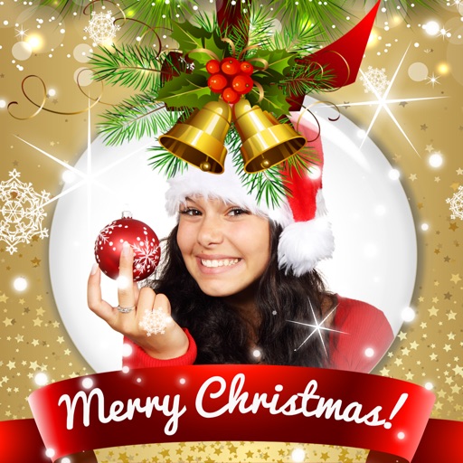 Merry Christmas Photo Frame.s Greeting Cards Maker