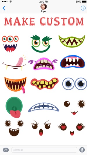 Monster Animated Stickers for iMessage App(圖3)-速報App