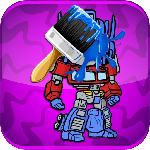 Color Game Optimus prime Version iOS App