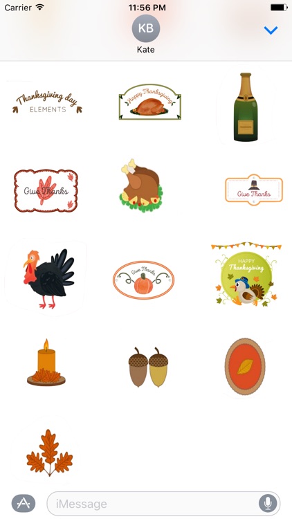 Happy Thanksgiving - Fc Sticker screenshot-3