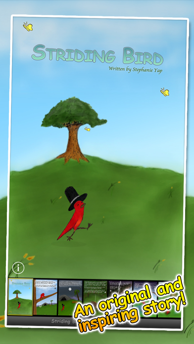 How to cancel & delete Striding Bird - An inspirational tale for kids from iphone & ipad 1