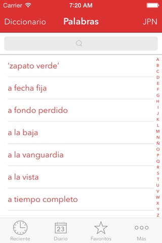 Verbis Español — Japonés Diccionario de negocio screenshot 2