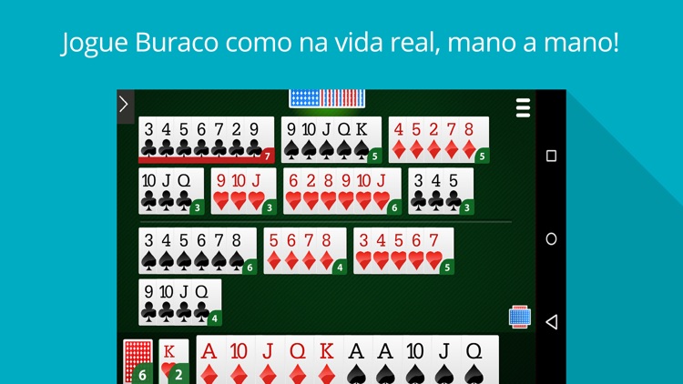 Buraco Justificado Mano a Mano Online for Free - Card Games