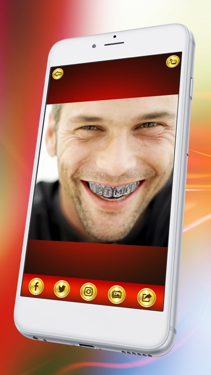 Grillz Teeth Sticker Camera screenshot-3