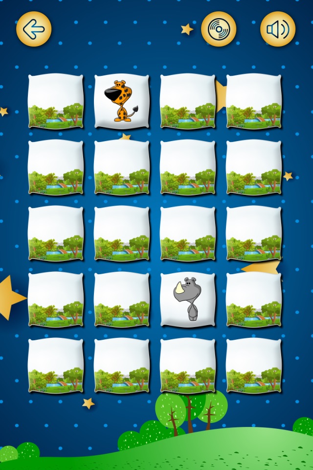 Memory Brain Trainer (Animals) screenshot 3