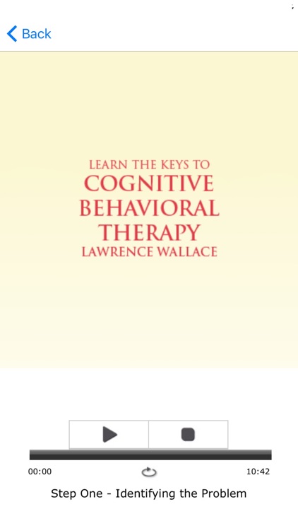Cognitive Behavioral Therapy Meditation Audiobook screenshot-3