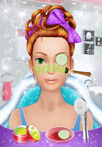 Superhero Girl Salon: Kids Makeup and Dressup Game screenshot 2