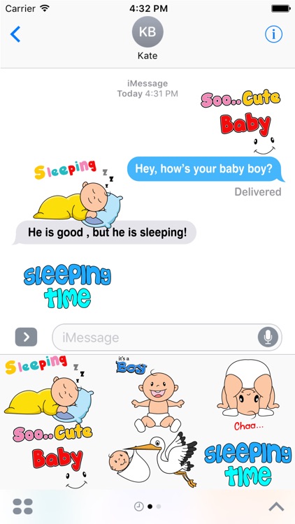 My First Steps - New Born Baby Stickers Pack