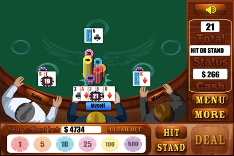 Classic Blackjack Game screenshot 4