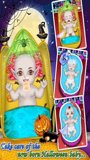 Halloween Mommy & Newborn Baby - Kids Game(圖4)-速報App