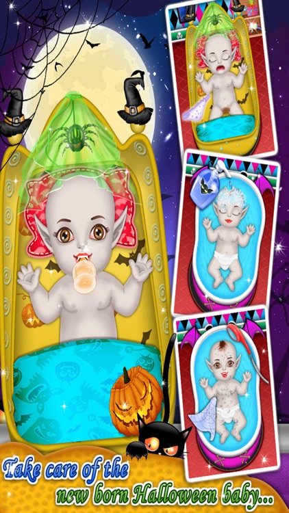 Halloween Mommy & Newborn Baby - Kids Game screenshot-3