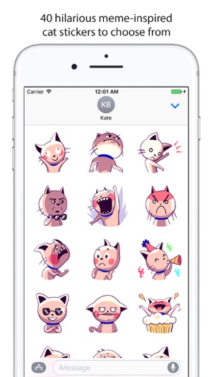 RageCat - Hilarious Meme Inspired Stickers!(圖1)-速報App