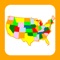 US States and Capitals, also contains Flag, State animal & Birds of each state, Other Major Cities, Point of Interest, state abbreviation, Border information and colorful Map as animated flash cards along with State and Capital Information