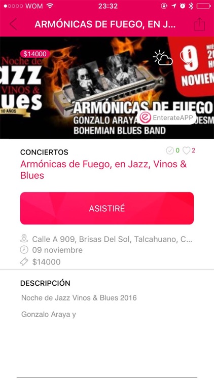 Entérate - Eventos Cercanos