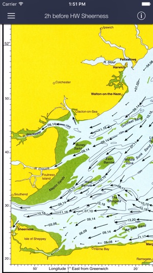 Tidal Stream Atlas, Thames Estuary